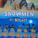 snowmen at night