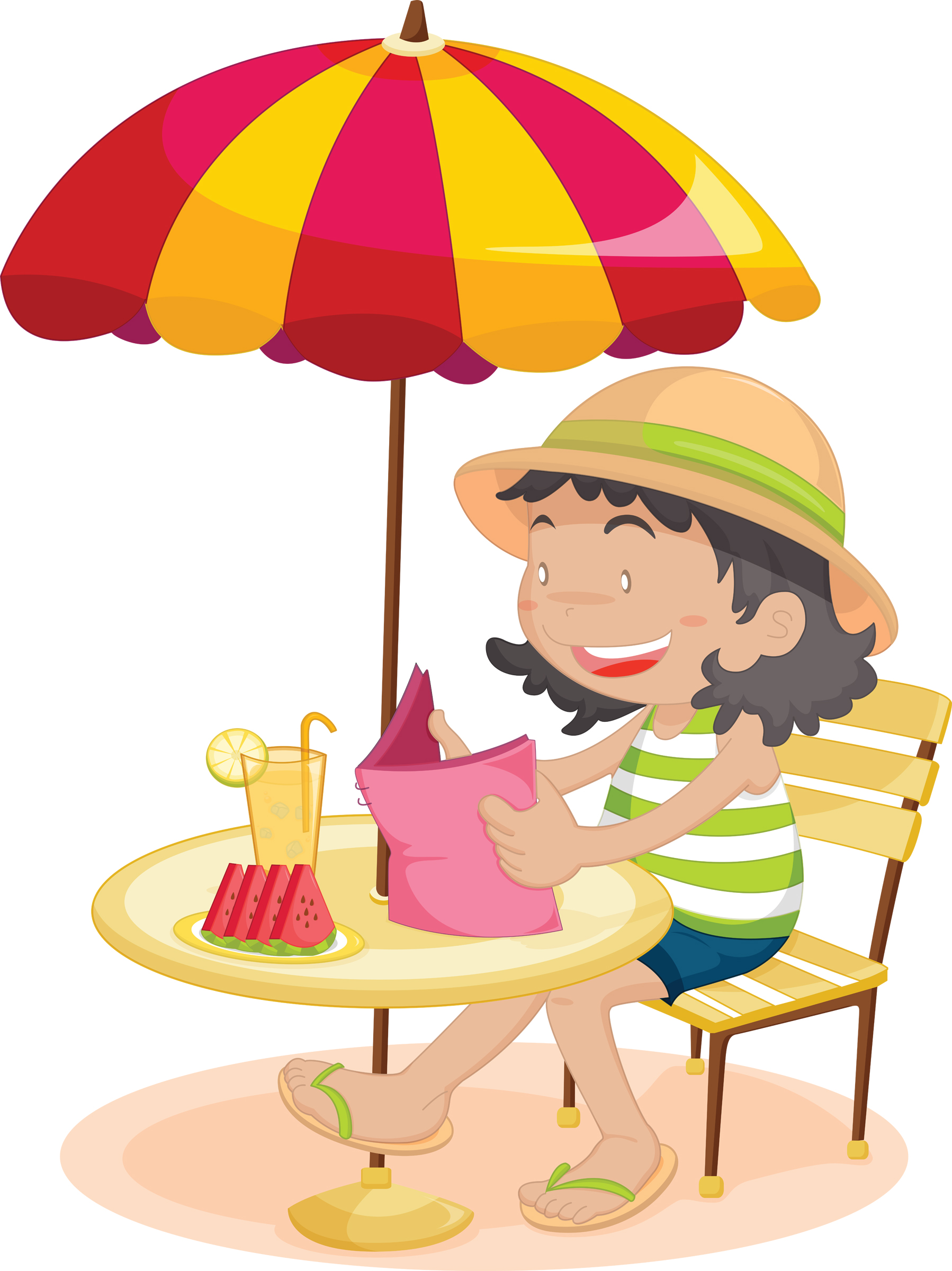 free clip art summer reading - photo #45